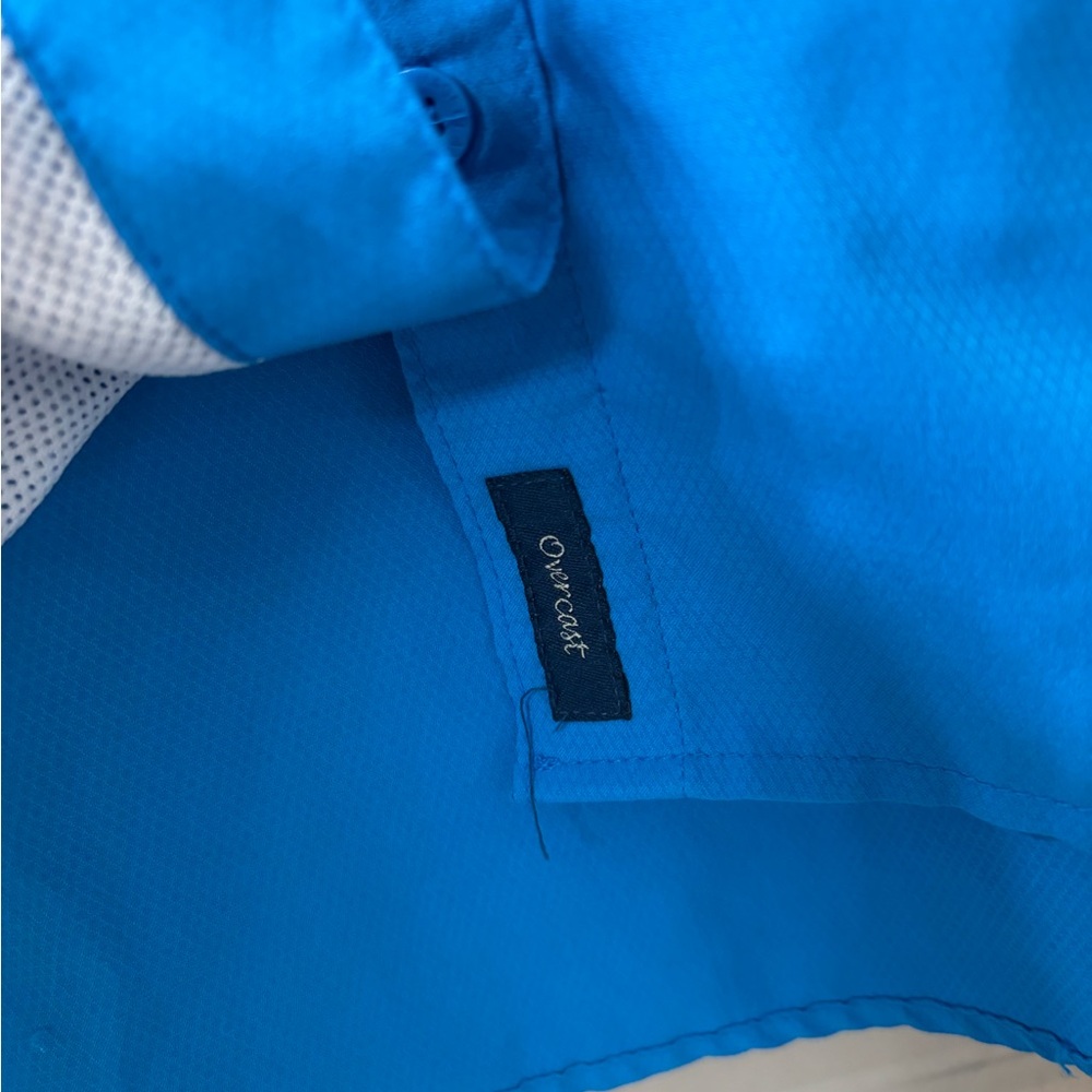 Magellan Outdoors Women's Blue Button-Down Shirt - Picture 4 of 5